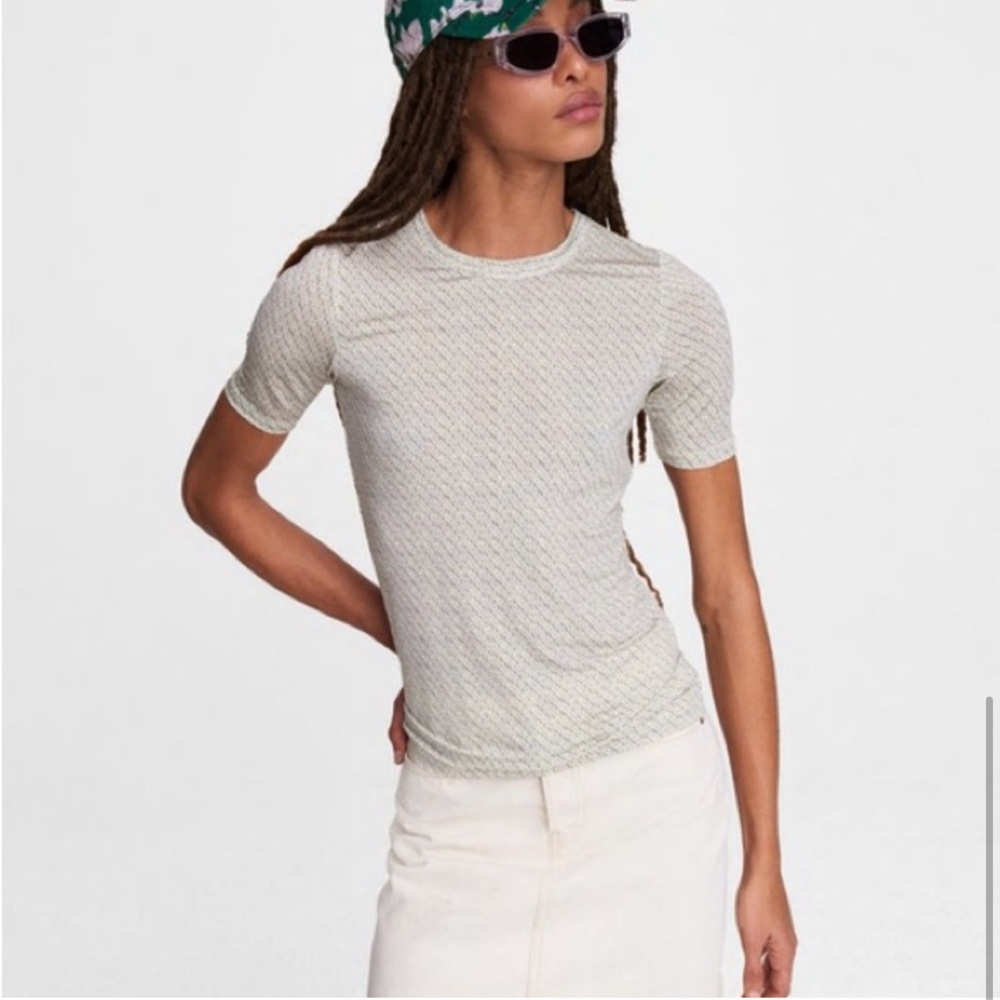 rag & bone Sabine Jersey Top